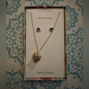 Vera Bradley jewelry set